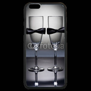 Coque iPhone 6 Plus Premium Coupe de champagne gay