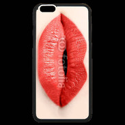 Coque iPhone 6 Plus Premium Bouche de femme rouge 50