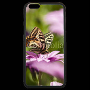 Coque iPhone 6 Plus Premium Fleur et papillon