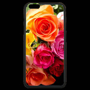 Coque iPhone 6 Plus Premium Bouquet de roses multicouleurs