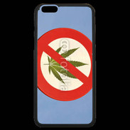 Coque iPhone 6 Plus Premium Interdiction de cannabis 3