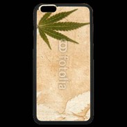 Coque iPhone 6 Plus Premium Fond cannabis vintage