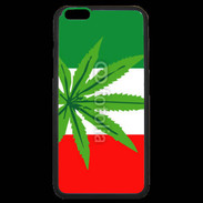 Coque iPhone 6 Plus Premium Drapeau italien cannabis