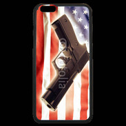 Coque iPhone 6 Plus Premium Pistolet USA