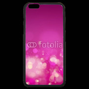 Coque iPhone 6 Plus Premium fond rose or