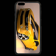 Coque iPhone 6 Plus Premium Belle voiture jaune et noire