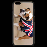 Coque iPhone 6 Plus Premium Bulldog anglais en tenue