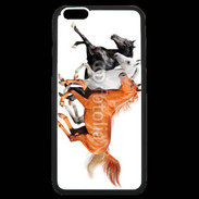 Coque iPhone 6 Plus Premium Trio de chevaux