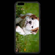 Coque iPhone 6 Plus Premium Chiot bulldog anglais 3