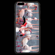 Coque iPhone 6 Plus Premium flamand rose