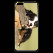 Coque iPhone 6 Plus Premium Chiot bucheron