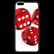 Coque iPhone 6 Plus Premium Jeu de dés rouges