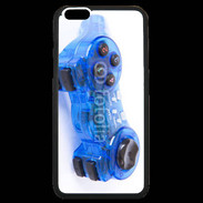 Coque iPhone 6 Plus Premium Manette de jeux bleue