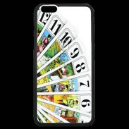 Coque iPhone 6 Plus Premium Cartes de tarot sur fond blanc