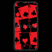 Coque iPhone 6 Plus Premium Cartes rouges et noires 5