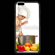 Coque iPhone 6 Plus Premium Bébé chef cuisinier