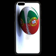 Coque iPhone 6 Plus Premium Ballon de rugby Portugal