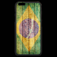 Coque iPhone 6 Plus Premium Drapeau Brésil Grunge 510
