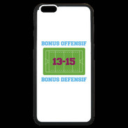 Coque iPhone 6 Plus Premium Bonus Offensif-Défensif Blanc