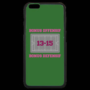 Coque iPhone 6 Plus Premium Bonus Offensif-Défensif Vert