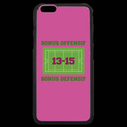 Coque iPhone 6 Plus Premium Bonus Offensif-Défensif Rose