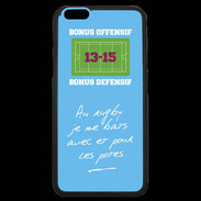 Coque iPhone 6 Plus Premium Les potes Bonus offensif-défensif Bleu