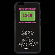 Coque iPhone 6 Plus Premium Fin de match Bonus offensif-défensif Noir