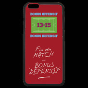 Coque iPhone 6 Plus Premium Fin de match Bonus offensif-défensif Rouge