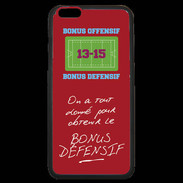 Coque iPhone 6 Plus Premium Obtenir le Bonus offensif-défensif Rouge