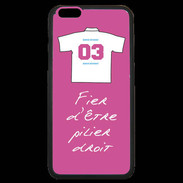 Coque iPhone 6 Plus Premium Pilier droit Bonus offensif-défensif Rose