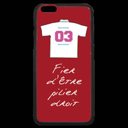 Coque iPhone 6 Plus Premium Pilier droit Bonus offensif-défensif Rouge