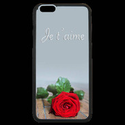 Coque iPhone 6 Plus Premium Belle rose PR