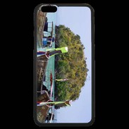 Coque iPhone 6 Plus Premium DP Barge en bord de plage