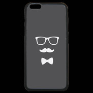 Coque iPhone 6 Plus Premium moustache & noeud 2