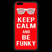 Coque iPhone 6 Plus Premium Keep Calm Funky Rouge