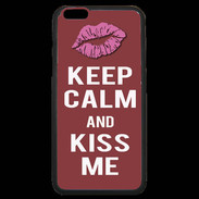 Coque iPhone 6 Plus Premium Keep calm Girl Brique