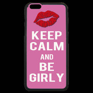 Coque iPhone 6 Plus Premium Keep Calm Girly Rose