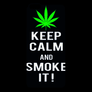 Coque iPhone 6 Plus Premium Keep Calm Smoke Noir