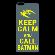 Coque iPhone 6 Plus Premium Keep Calm Call Batman Gris