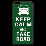 Coque iPhone 6 Plus Premium Keep Calm Take road Vert