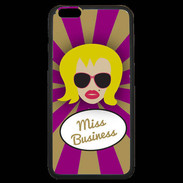 Coque iPhone 6 Plus Premium Miss business Blonde