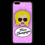 Coque iPhone 6 Plus Premium Miss Champagne Blonde