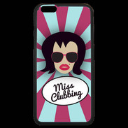 Coque iPhone 6 Plus Premium Miss Clubbing Brune