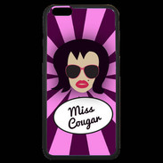Coque iPhone 6 Plus Premium Miss Cougar Brune