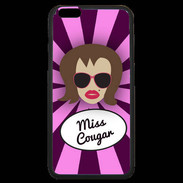 Coque iPhone 6 Plus Premium Miss Cougar Chatain
