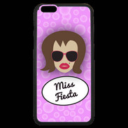 Coque iPhone 6 Plus Premium Miss Fiesta Chatain