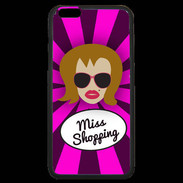 Coque iPhone 6 Plus Premium Miss Shopping Rousse