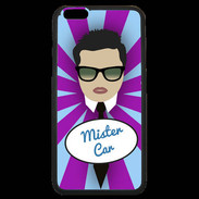 Coque iPhone 6 Plus Premium Mister Car Brun