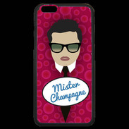 Coque iPhone 6 Plus Premium Mister Champagne Brun