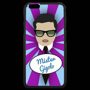 Coque iPhone 6 Plus Premium Mister Gigolo Brun